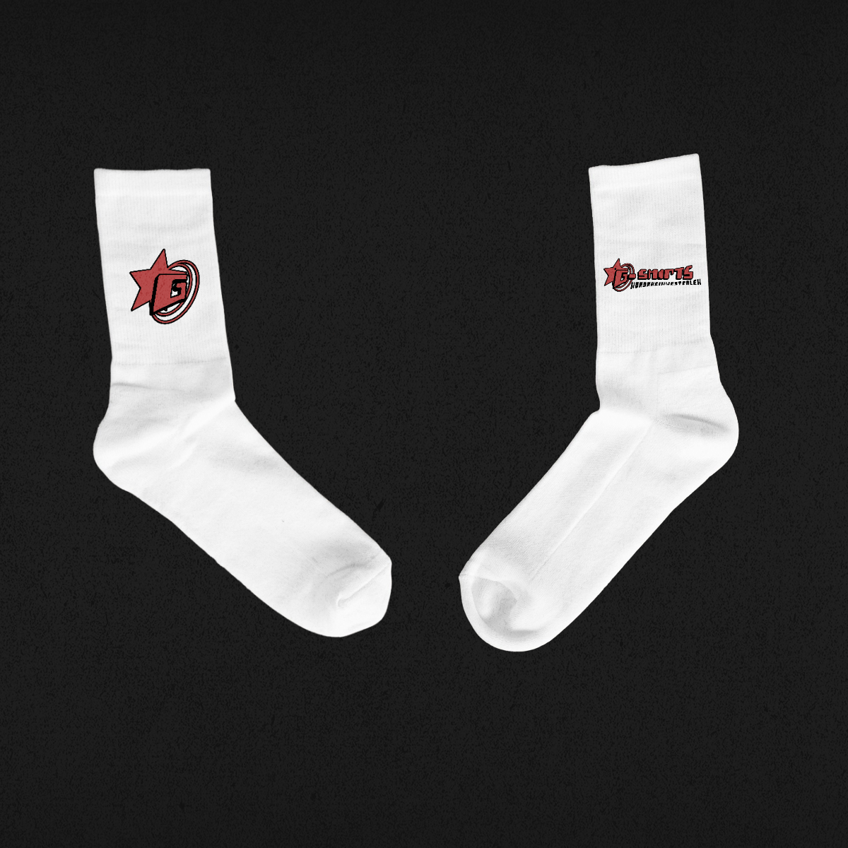 gshirts - tennis-socken - white