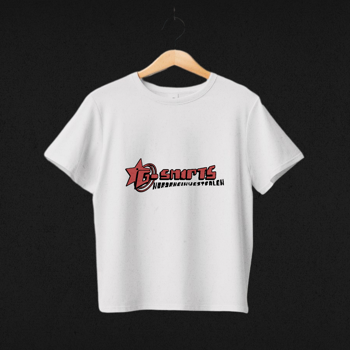 gshirts - oversized - white/red