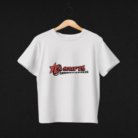 gshirts - oversized - white/red